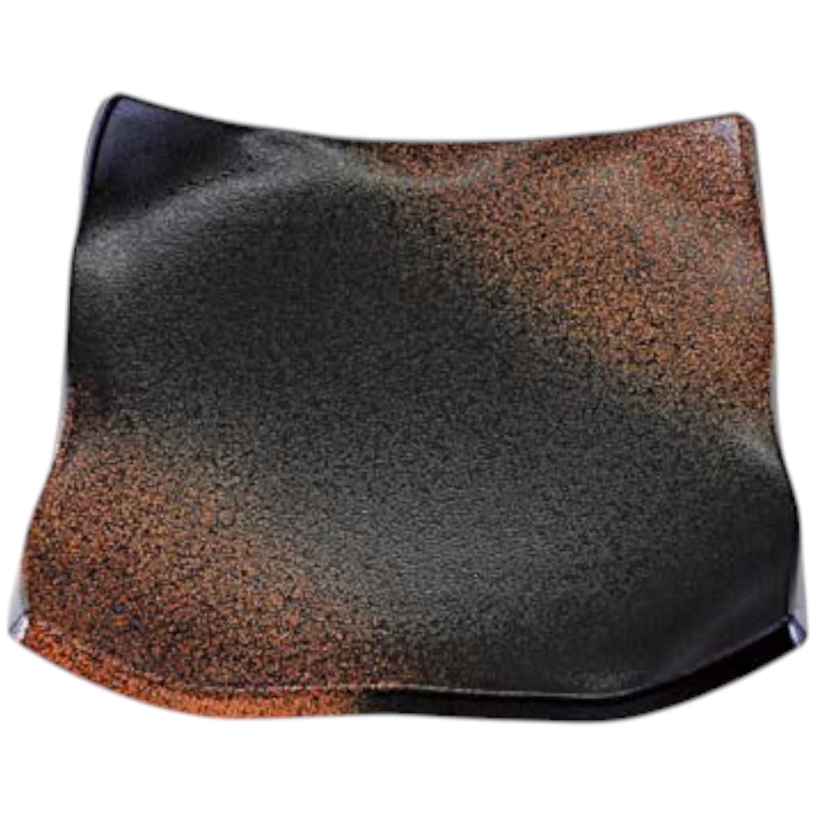 

Premium Nigiri Sushi Made in Japan J-Kitchens Plate, 7.5-inch Square, Corner-Raised, Yakishime, Shatter-Resistant,