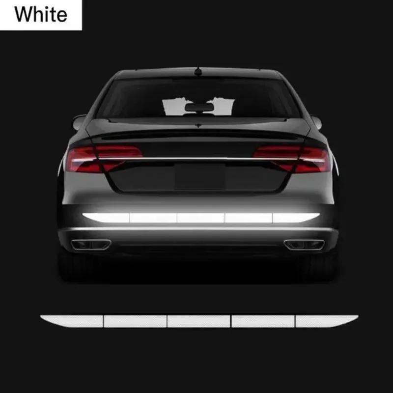 

5PCS/1set Reflective Car Decal - Safety Warning Reflector Tape Stickers Anti-Collision Auto Accessories