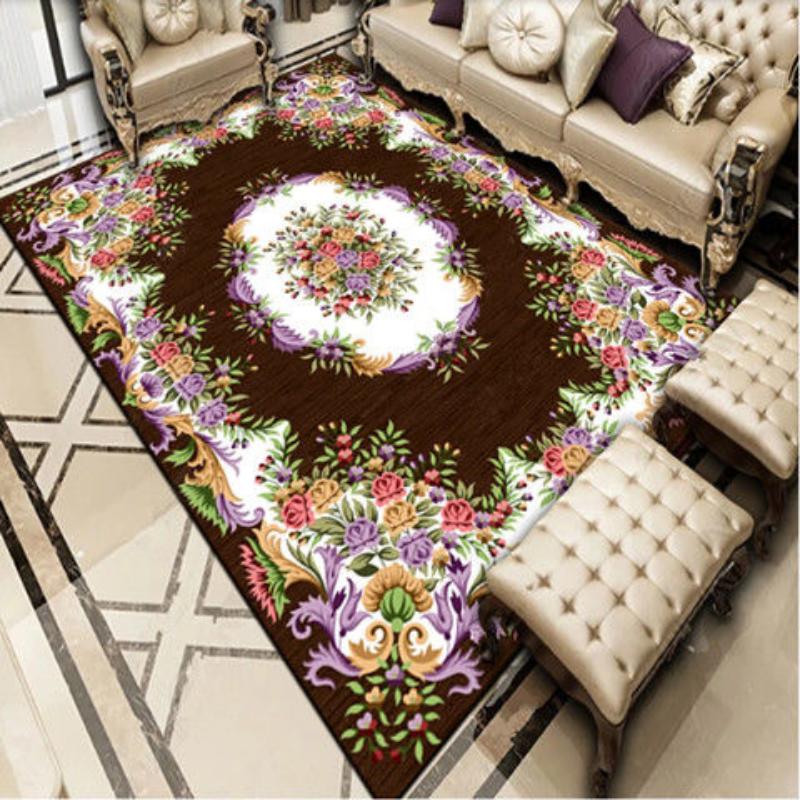 Moderní bytové dekorace koberců Příslušenství Omyvatelné měkké konferenční stolky Koberce Velkoplošná podlahová rohož Koberce do obývacího pokoje Ložnice