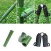 Plant Support Stakes Garden Vine Climbing Rack Pillar Plastic Coated Steel Pipe Greenhouse Bracket Connector Vegetables Planting