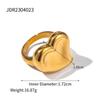 Jieding 18K Gold Stainless Steel Luxury Titanium Ring for Women