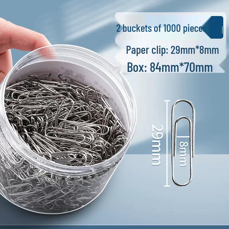 

Allies Stainless Steel Paperclips