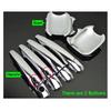 For Suzuki SX4 Accessories 2006-2013 Chrome Door Handle Covers Fiat Sedici 2007 2008 2009 2010 2011 2012 Car Styling Stickers