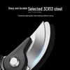 Heavy-Duty Stainless Steel Labor-Saving Pruning Shears for Garden and Bonsai, Multi-Functional Power Shears for Thick Branches