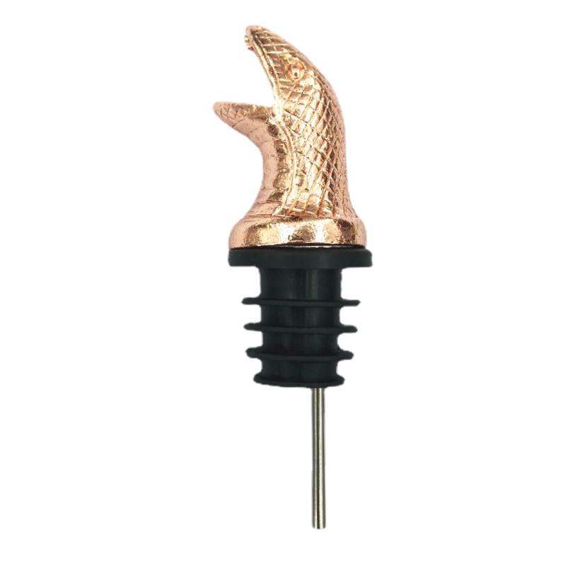 Snake Head Wine Mouth Home Bar Tools Keep Fresh Bottle Stopper Pour Spouts Decoration Gift