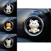 Car Air Stylish Vent Clip Rat Tiger Rabbit Dog Pig Perfume Clip Decoration Set