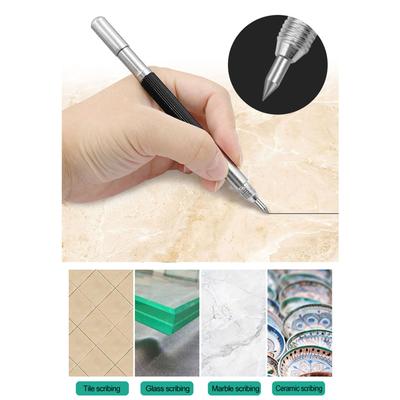 Metall-Ritzwerkzeug, Ritzstift mit Legierungspitze, Gravierstift für Glas/Holz/Keramik/Gold