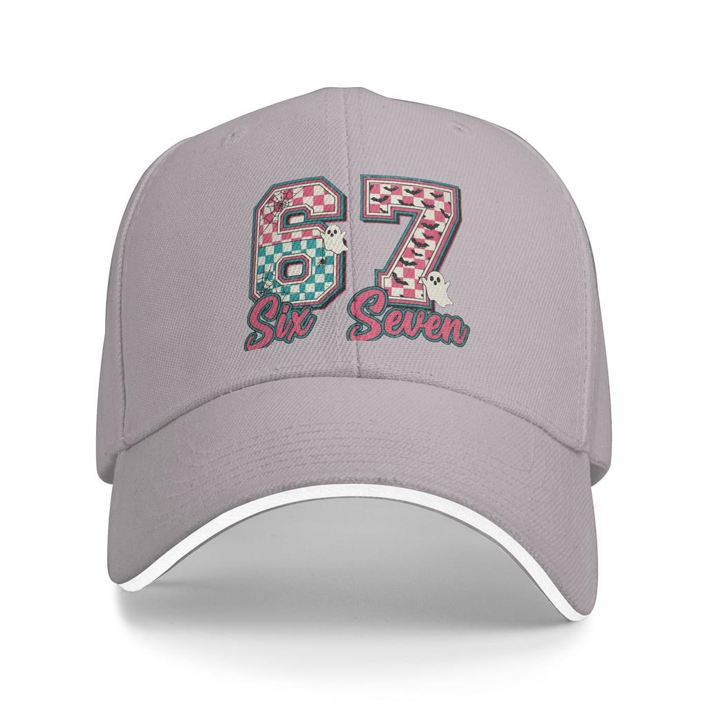67 Funny Meme Halloween Sun Baseball Cap Summer y2k Cool Hip Hop Hats For Men Women Outdoor Gym Snapback Cap