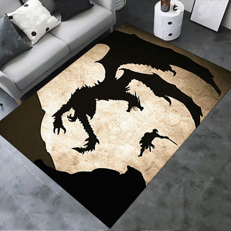 

2025 New Skyrim Carpet Rug for Living Room Bedroom Home Sofa Decoration,Kids play Non-slip Floor Mat166 40x60cm( 15x23in )