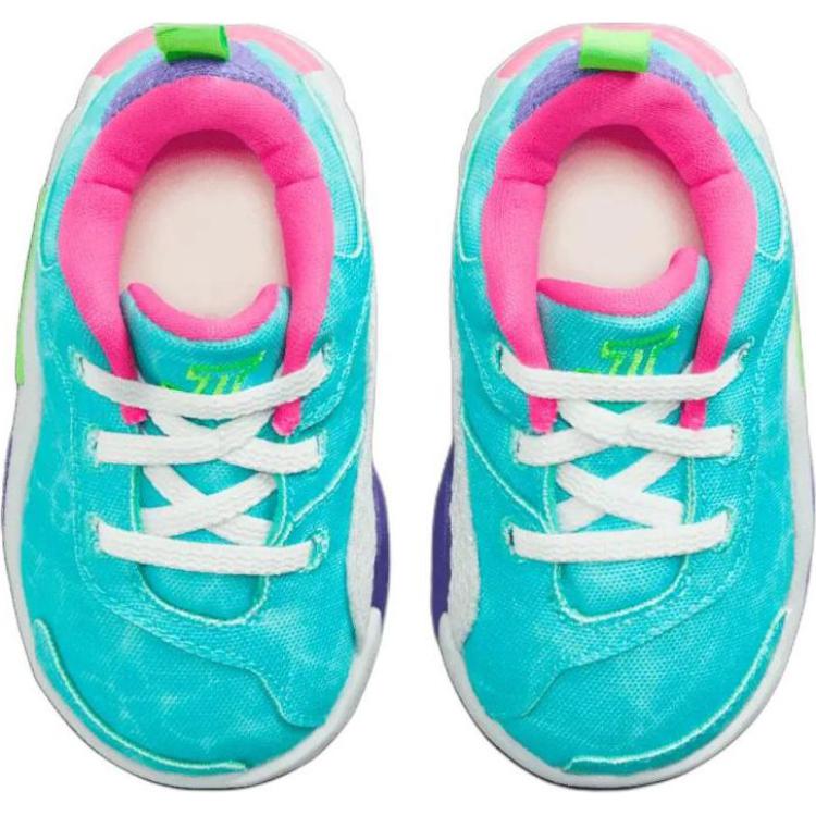 Jordan Kids Green White Pink Basketball Shoes HJ7384-303