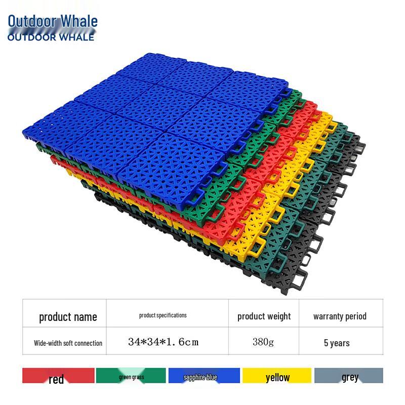 OUTDOOR WHALE Interlocking Outdoor Sports Flooring