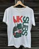 Seltenes U.K. Subs Band Weißes Kurzarmhemd Unisex Konzert S5XL TR676 Unisex T-Shirt