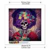 New Arrival 5D DIY Full Circle Diamond Painting "Skeleton Woman" Embroidery Cross Stitch Home Decor Gift