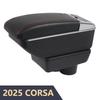 Accessoires de boîte d'accoudoir de console centrale CORSA 2025