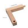 Wood Bracket Moon Lamp Holder Detachable Wooden Stand for 3D Printing Moon Lamp Ball Shaped Night