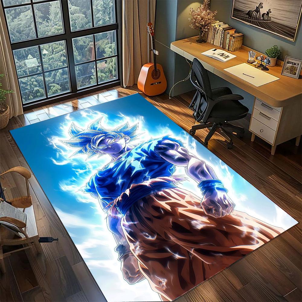 Vegeta Dragon Ball Carpet for Living Room Bedroom Home Decor Cool Movie Mat Play Floor Mat