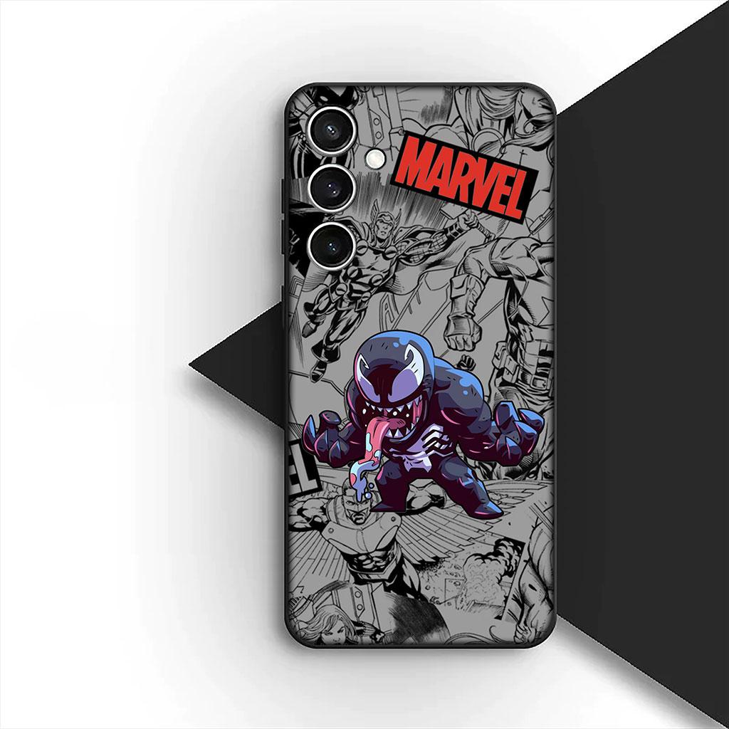 Phone Cover for Motorola Moto G86 G57 E14 E15 G14 G34 G35 G84 G24 A54 G15 Power E22 Case SpiderMan Marvel Venom Spider Man