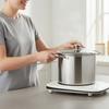 Stainless Steel Stock Pot Fast Heat Conduction Large Capacity Stew