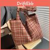 Sac Cabas Bleu Marron Rouge Tendance Style Coréen Pour Femmes Avec Design Unique