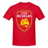 Funny Stade Rochelais Rugby Logo Unisexs Printed Tshirt Unisex T Shirtshirt Sport