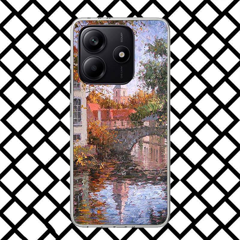 Claude Monet Print Phone Case for Xiaomi Redmi Note 15 14 14S 13 12 12S 11 Pro Plus 11E 11T 11S 10S 5G Soft Cover Fundas Redmi N