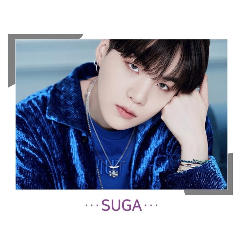 BTS BE ver. 3D Lenticular Photo - SUGA ,Official, Original, Authentic, KPOP