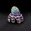 3D Printed Love Movable Toy Crafts Ornaments With Movable Joints Children's Cute Desktop Decoration Blue