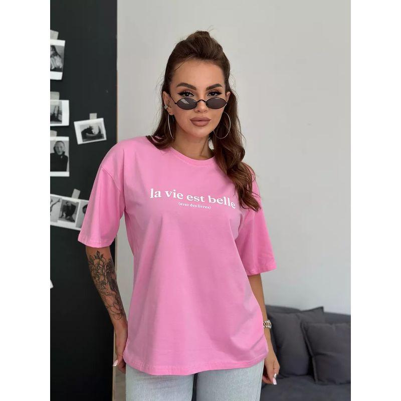 Western Style New round Neck Loose Casual Print Short sleeve Cotton T-shirt Top Loose Printed T-shirt