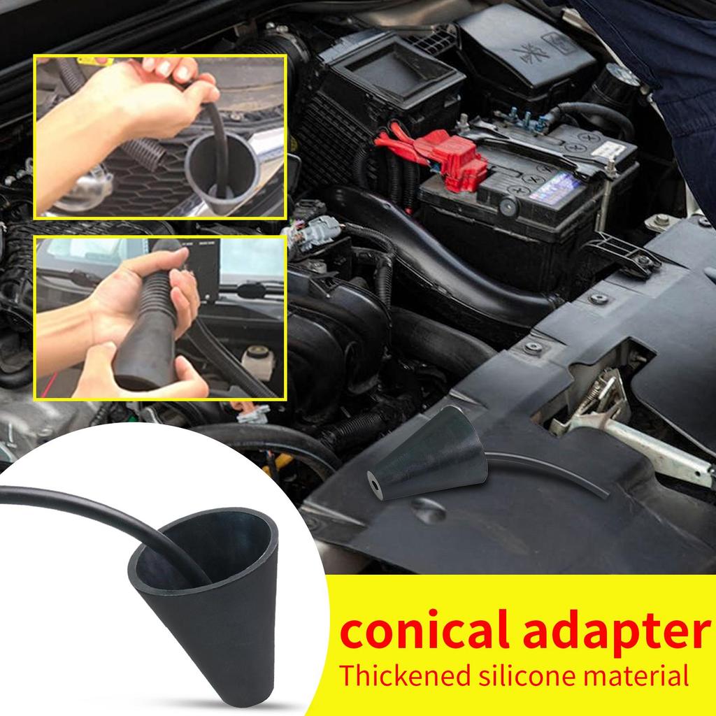 Automotive Smog Machine Cone Adapter Smog Machine Plug Adapter Electrical Equipment For Engine Detection Vehicle Inspector Fleet