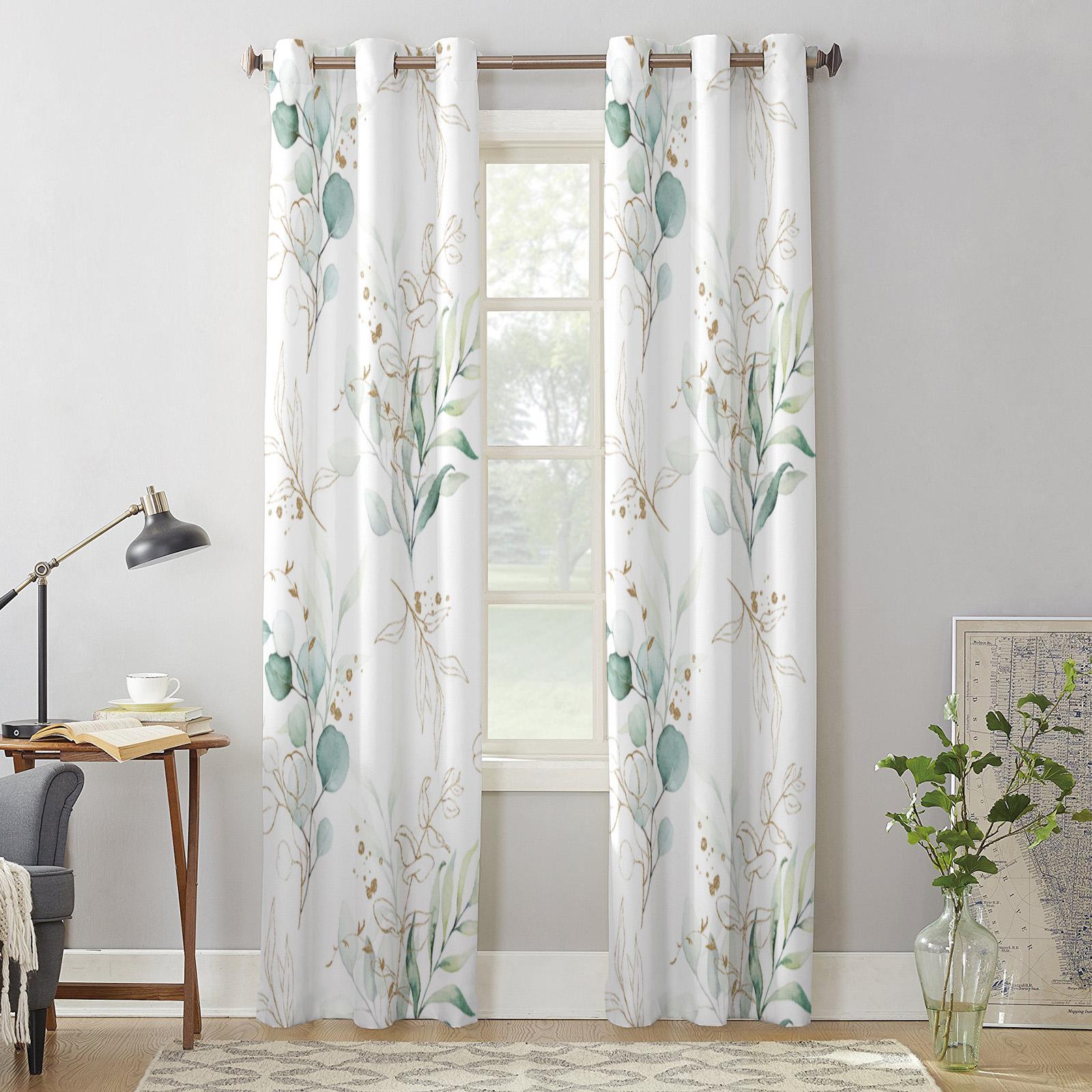 Акварельные листья эвкалипта — фото 3