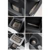 Anti-Slip Gate Slot Cup Mat For HongQi HQ9 Accessories Door Groove Non-Slip Pad Leather Coaster