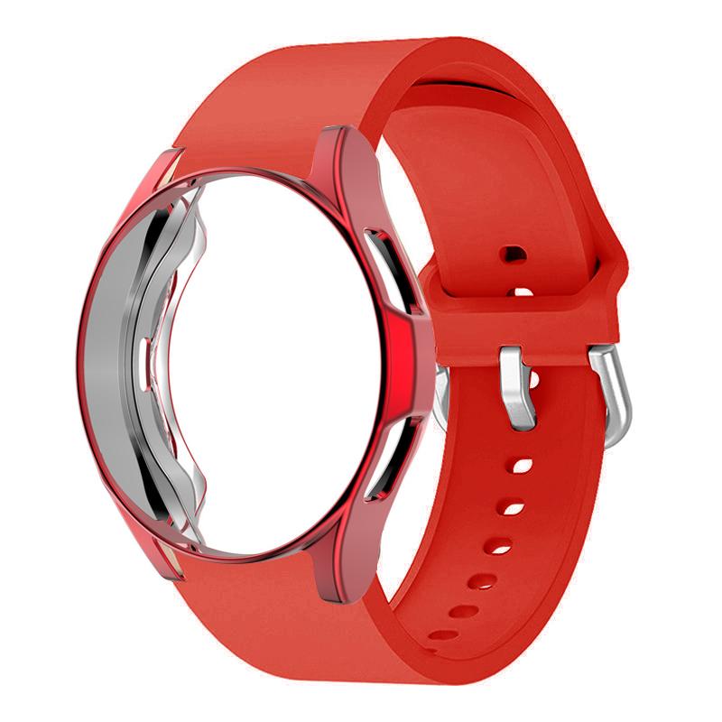 Case+strap For Samsung Galaxy Watch 4 classic 46mm 42mm 44mm 40mm smartwatch correa Ridge Sport Bracelet Galaxy Watch 4 strap