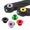 Kurbelabdeckung Schraubkappe M20 MTB Kurbelgarnitur Kurbelabdeckung Aluminium Rennrad Zubehör 10 Farben