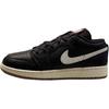 Air Jordan 1 Low SE GS Off-Noir University Red Sail Trampki Dziecięce Czarne Game-Royal IR1142-001