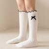Girls Knee High Socks with Lace Trim and for School and Everyday Wear