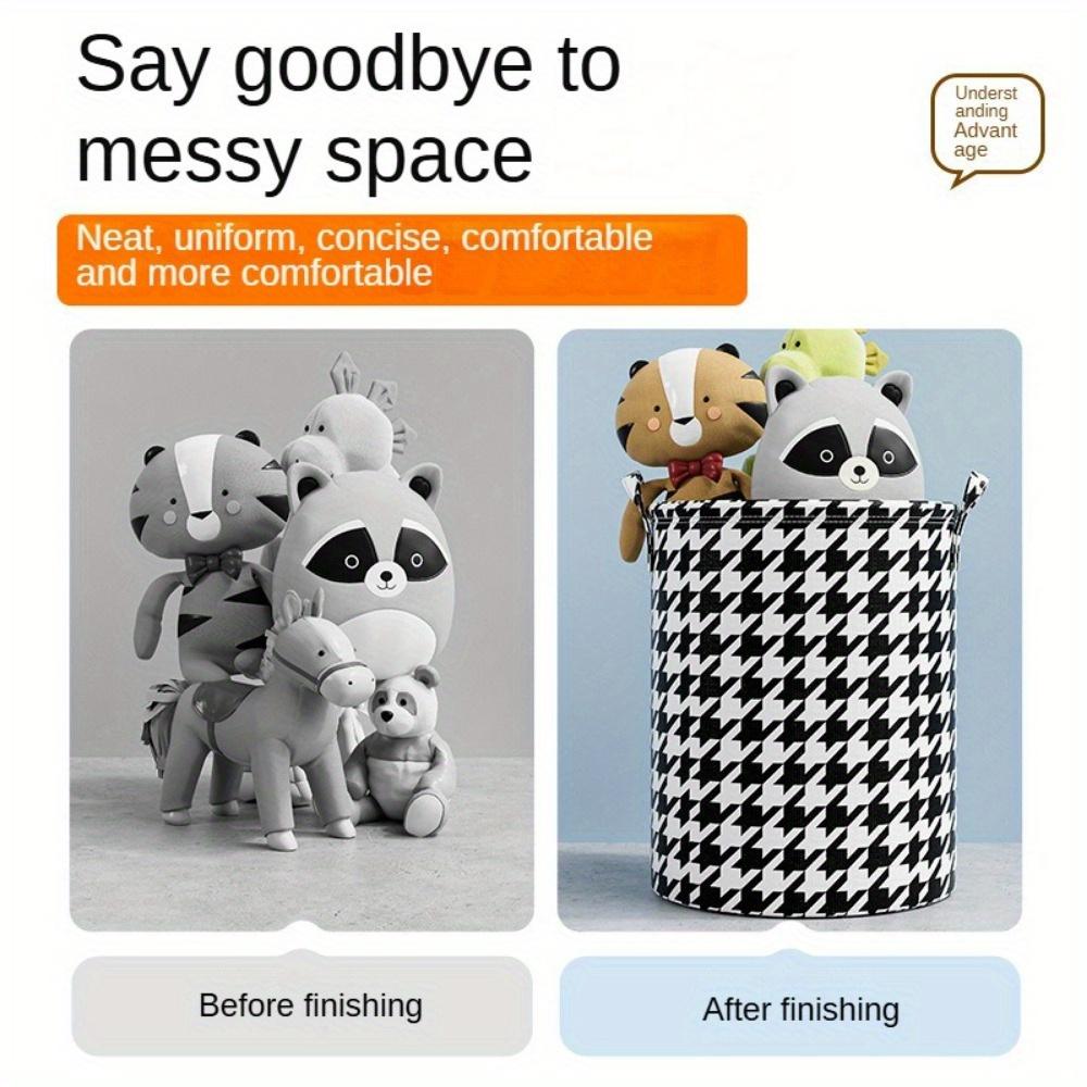 Storage Basket for Tidying, Perfect for Storage Wardrobe, Storage Laundry Basket, Double Needle Sewing and Foldable