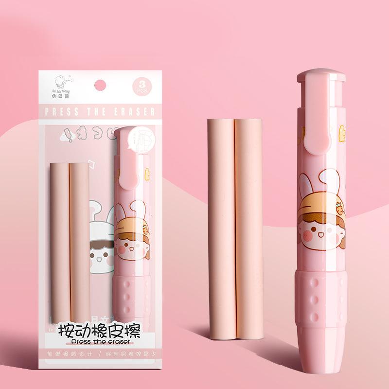 Gumki Wysuwana prasa Ołówek Gumowe materiały korekcyjne Artykuły papiernicze szkolne