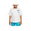 Nike T-Shirt Comfortable Soft Casual Versatile Short Sleeve Kids tops Sail-White II3062-133