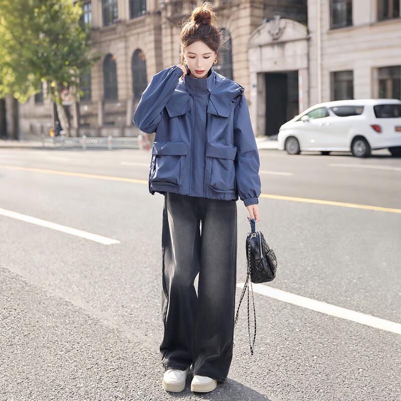 

Женская повседневная куртка-худи в рабочем стиле L