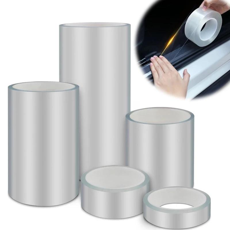 Przezroczysta folia ochronna na samochód odporna na zarysowania folia ochronna na lakier samochodowy wodoodporna, odporna na zarysowania osłona samochodu skóra nosorożca