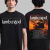 Lamb Of God Europa 2026 Tour Estivo Date Maglietta A Due Lati S-5XL
