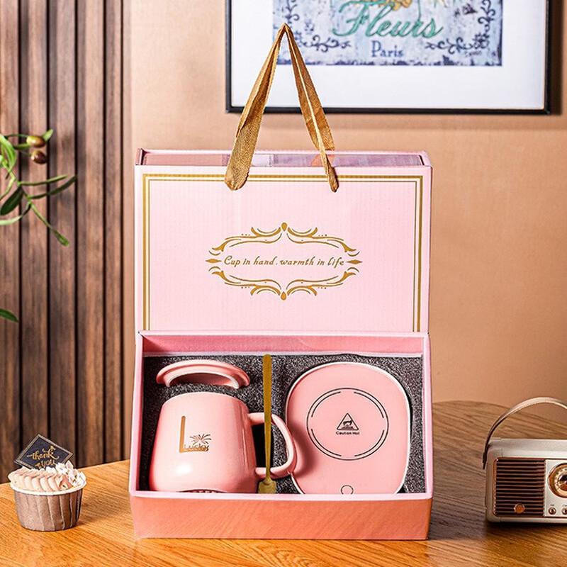 Constant Temperature Ceramic Mug Gift Set