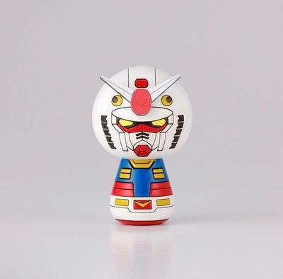 STRICT-G JAPAN Mobile Suit Gundam Usaburo Kokeshi Wooden Doll Figure