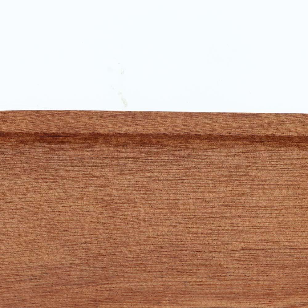 Solid Round Household Dried Fruit Tableware Bread Dessert Snack Plate Serving Tray Food Dish Wooden Plate