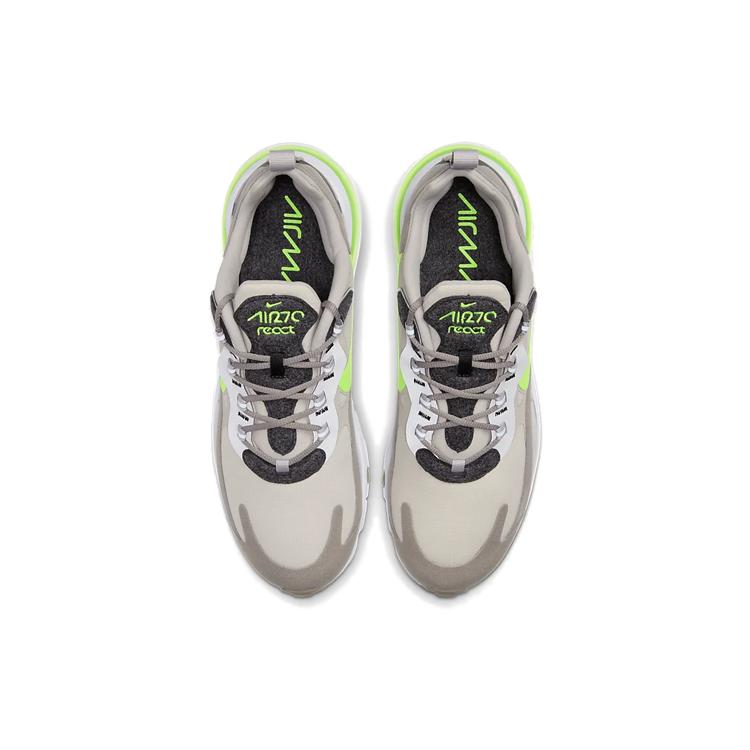 New Nike Air Max 270 React 'Moon Particle Electro Green' CQ4598-231
