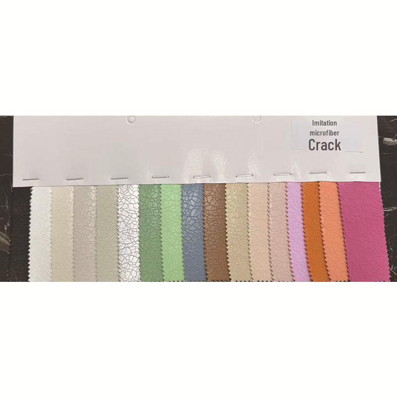Spot Burst Grain Leather Imitation PU Fabric for Shoes, Bags, and Furniture