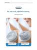 Silicone Long-Handle Exfoliating Shower Brush & Back Scrubber