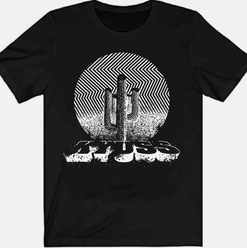 KYUSS Cactus T Shirt All Size Black Short Sleeve Gift For Father Day Unisex T-Shirt XXXXL