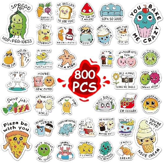 800pcsTeacher Classroom Motivational Stickers for Kids Students