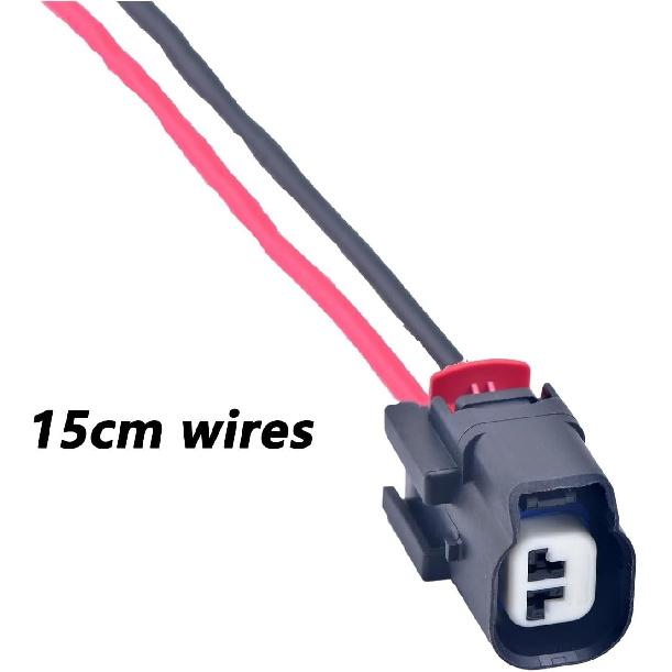 2 Pin Female Automobile Connector Car Horn Socket 34062-0033 34062-0023(Female With wires)